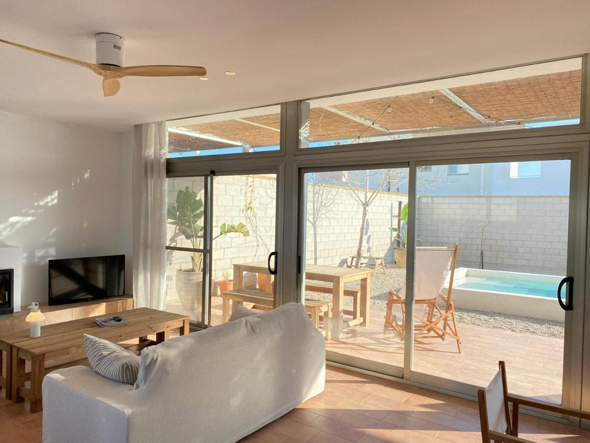 Casa2Patis Villa El Poble Nou del Delta Eksteriør bilde