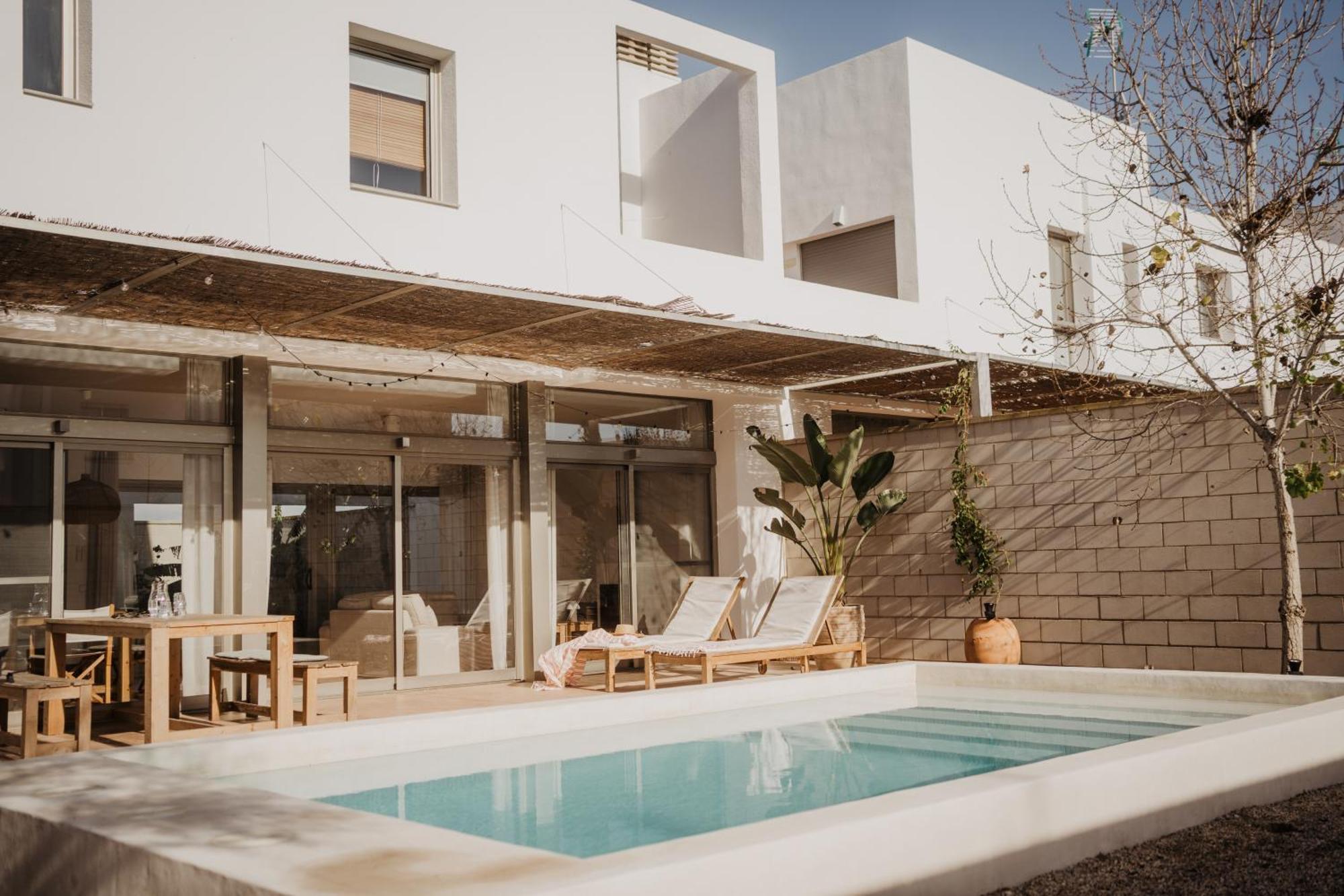 Casa2Patis Villa El Poble Nou del Delta Eksteriør bilde