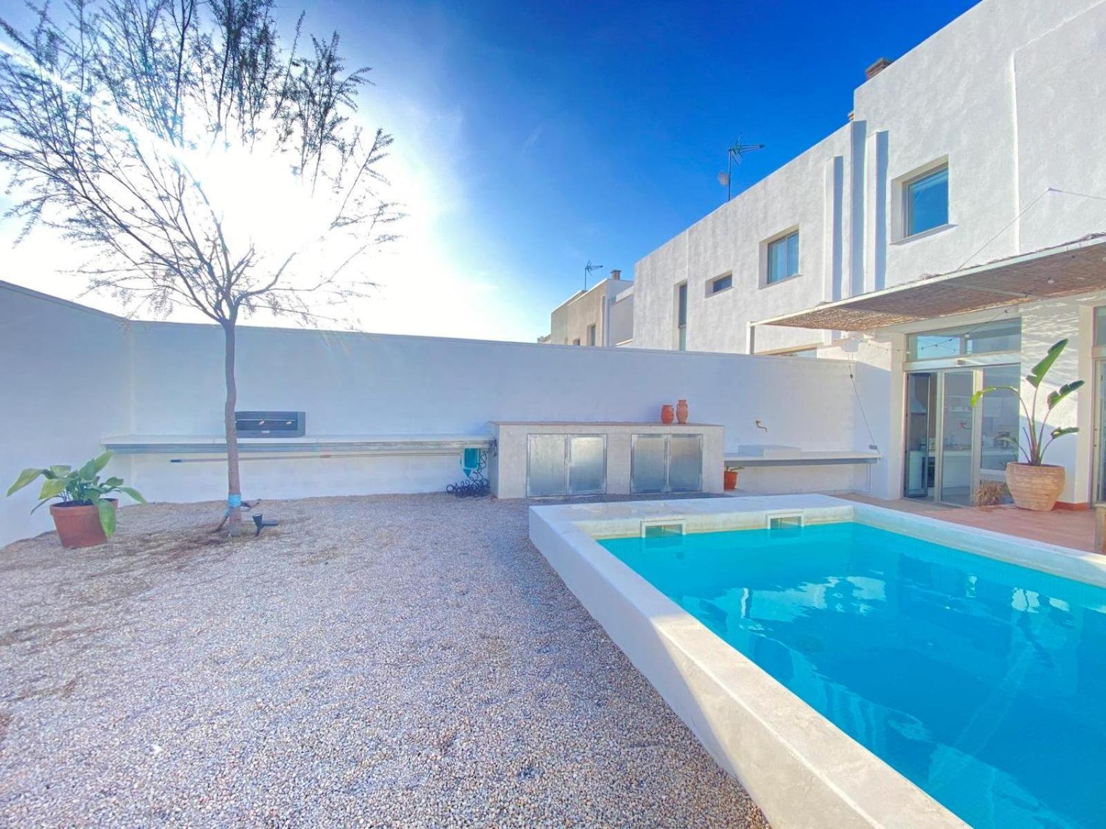 Casa2Patis Villa El Poble Nou del Delta Eksteriør bilde